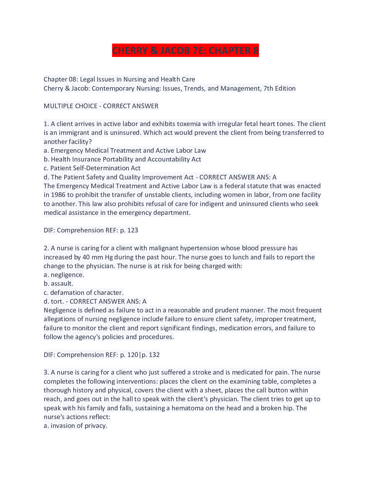 Preview image of Cherry & Jacob 7e Chapter 8 document